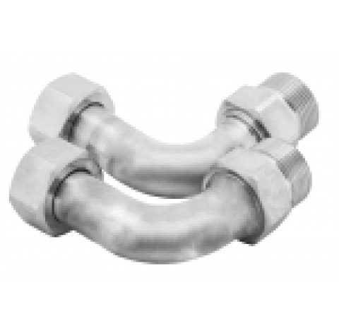 2 coudes 90 degre M24X1,5 male/femelle Julabo
