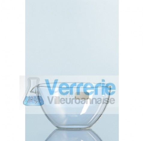 Coupelle d'evaporation avec bec, 2500 ml diametre 230 mm hauteur 130 mm  . Duran Schott