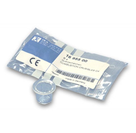 Coupelle quartz C 4 pour calorimetre IKA 20 mm x 20,5 mm de haut