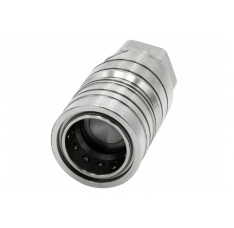 Couplage auto-étanche à rupture franche M30x1,5 male FFKM en inox 1.4404