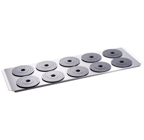 Couvercle pour bain marie PURA30 avec 10 ouvertures , diametre 115 mm avec anneaux