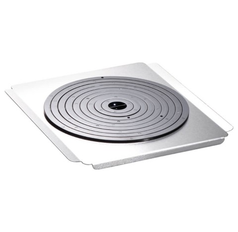 Couvercle pour bain marie PURA10 avec une ouverture , diametre 190 mm avec anneaux
