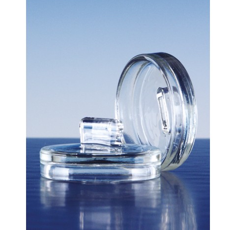 Couvercle pour flacons a tare DURAN, non rode, NS 18.8 lot de 240