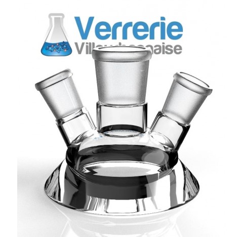 Couvercle DN 60 avec un rodage central 29/32 rodage droit :1 x 19/26 Hauteur :125 mm Pression maximu