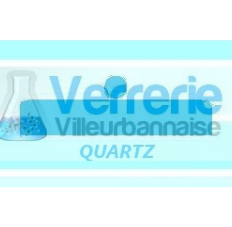 Couvercle quartz pour creuset diam : 70mm haute temperature verre silice incineration dessication co