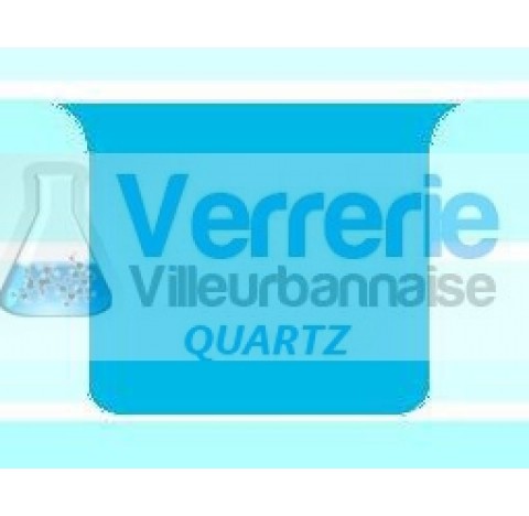 Creuset calorimetrique en quartz Diam : 27 mm hauteur : 27 mm