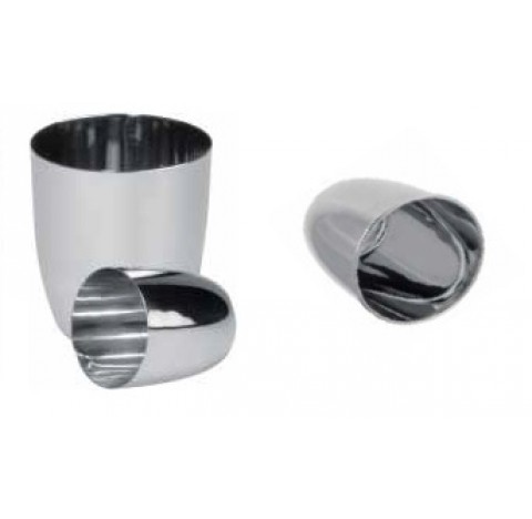 Creuset en platine / iridium 97/3, 7 ml diametre interne 23 mm hauteur 26 mm epaisseur du fond 0.17 