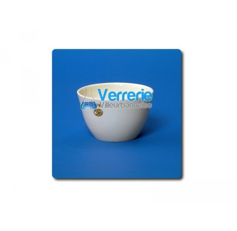 Creuset porcelaine ISO1772 JIPO diametre 70mm hauteur 44mm 91ml  condtionnement de 5 pieces