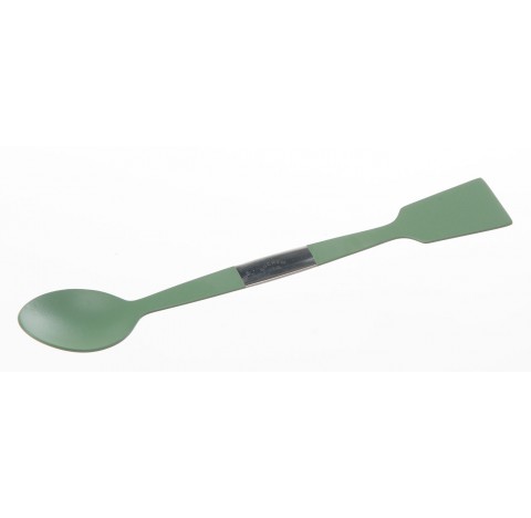 Cuillere a chimie long 210mm longxlarg de spatule 32x22mm cuillere 40x28mm ep de tige 1mm en nickel