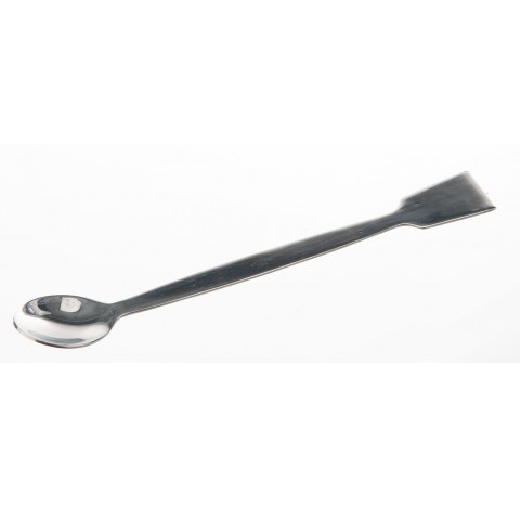 Cuillere a chimie long 120mm longxlarg de spatule 30x20mm cuillere 31x23mm ep de tige 1mm en inox,