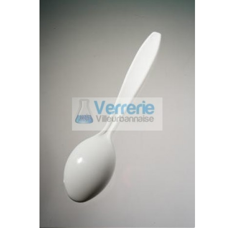 Petite cuillere 2ml Polystyrene blanc L125, CUIP-02