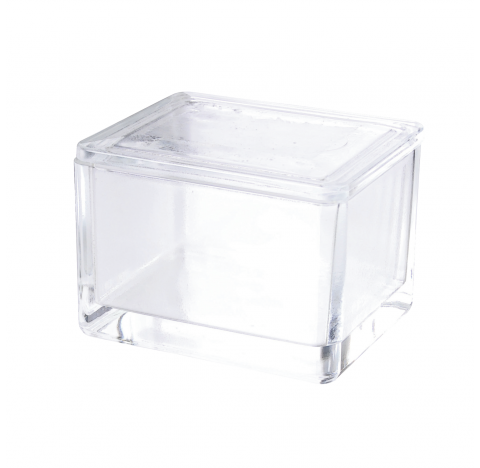 Couvercle pour cuve de coloration, 16, 30 et 40 lames, verre sodocalcique de Type III, clair (Boite 