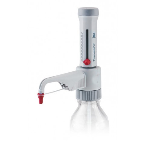 Dispensette S 0,1-1 ml.<br>Distributeur adaptable sur flacon Dispensette S, analogique, Gamme de vol