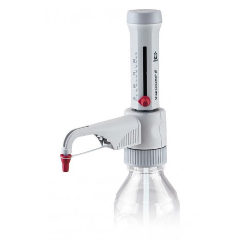 Dispensette S 0,2-2 ml.<br>Distributeur adaptable sur flacon Dispensette S, analogique, Gamme de vol