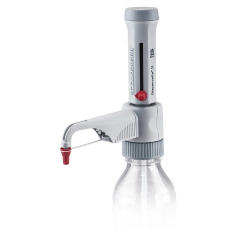 Dispensette S 1-10 ml.<br>Distributeur adaptable sur flacon Dispensette S, analogique, Gamme de volu