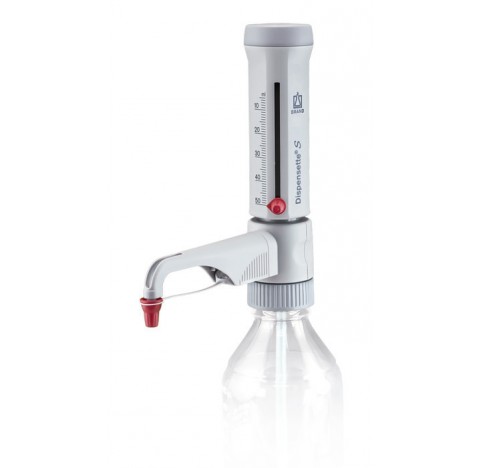 Dispensette S 5-50 ml.<br>Distributeur adaptable sur flacon Dispensette S, analogique, Gamme de volu