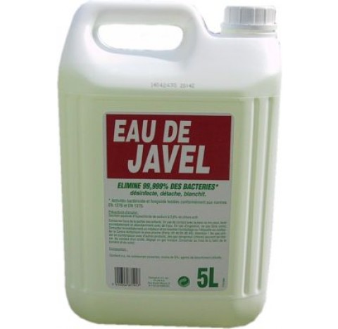Eau de javel 36ø bidon  5L  (6KG)