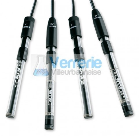 Electrode WTW specifique combinee Cyanures avec cable 1, prise BNC, 0,2 260,000g/l necessite l'elect