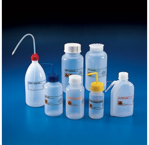 Etiquettes adhesives Acetone Rouge x (par 10) pour pissettes ou flacons plastique plastique Kartell