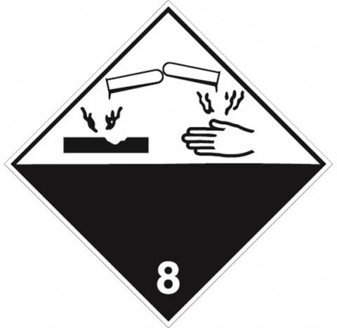 Acide chlorhydrique a 33 pour cent technique capacite 20 L, formule: HCl, Numero de CAS : 7647-01-0,