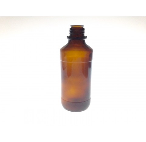 Flacon agent reactif 1175 ml verre jaune sodocalcique jaune bague ISO 45