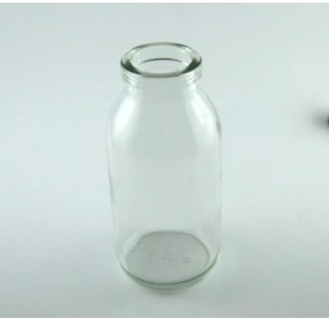 Flacon a perfusion 100 ml verre blanc sodocalcique traite type 2 (evite la migration des ions sodium