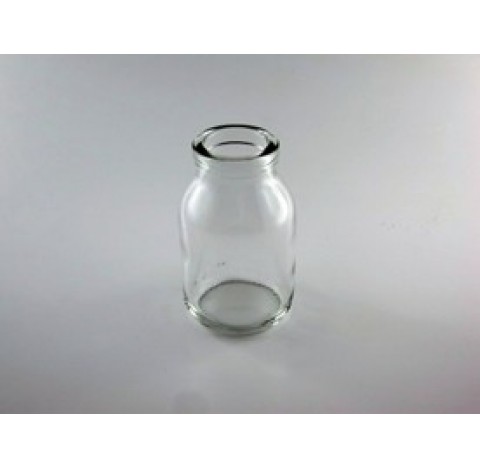 Flacon a perfusion 60 ml verre blanc sodocalcique traite type 2 (evite la migration des ions sodiuml