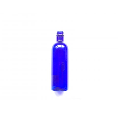 Flacon 200 ml PET bleu bague PH20