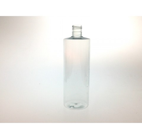Flacon 200 ml PET cristal bague 24/415 Tubular
