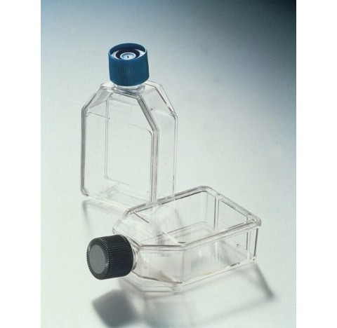 Flacon de culture cellulaire avec bouchon a membrane filtrante 750 ml Falcon