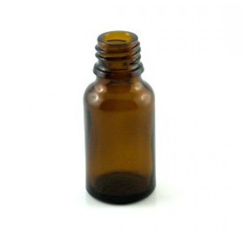 Flacons compte goutte 15 ml verre jaune GR DIN18 sodocalcique jaune