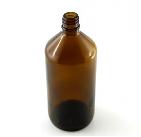 Flacons compte goutte 200 ml verre jaune DIN18 sodocalcique jaune