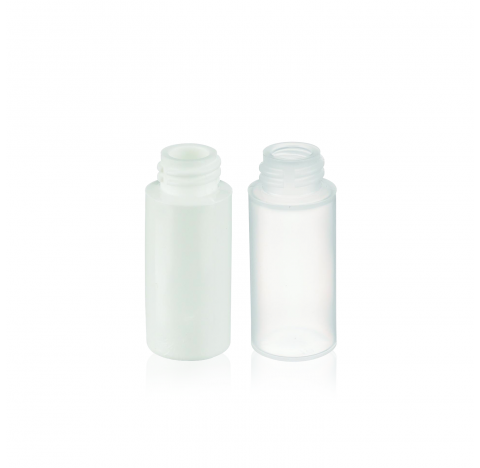 Flacon compte-gouttes 6 ml, LDPE naturel, a utiliser avec bouchon visse 13-425 et pointe compte-gout
