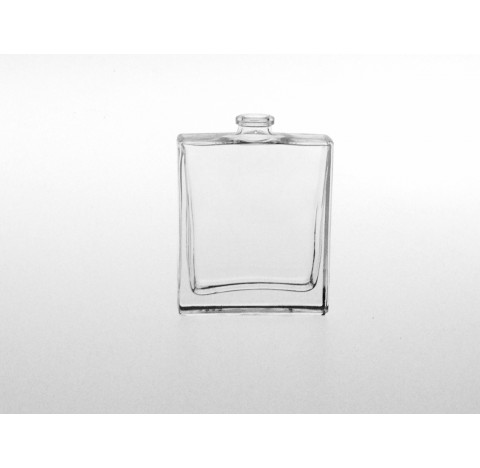 Flacon de parfum 50 ml en verre blanc LENA bague FEA 15