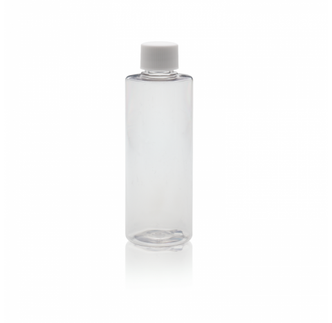 Flacon en PET, 120 ml, avec bouchon visse 20-410 premonte, 41 mm x 120 mm (Boite de 72)