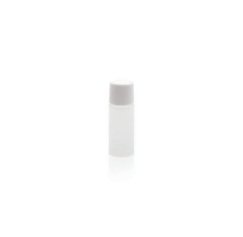 Flacon rond en LDPE, 7 ml, avec bouchon visse 15-415, 19 mm x 63 mm (Boite de 144)