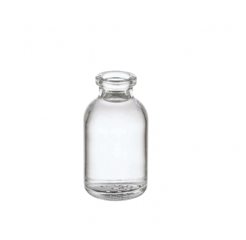 Flacon a serum en verre clair de Type I, 2 ml (Boite de 288)