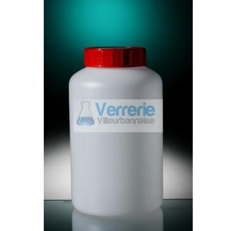 Flacon rond 1L Polyethylene haute densit LR1000-01