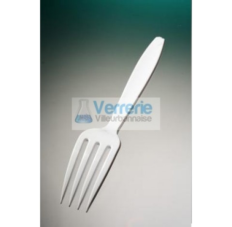 Fourchette Polystyrene blanc L155, 1/sac, i FOUR-01