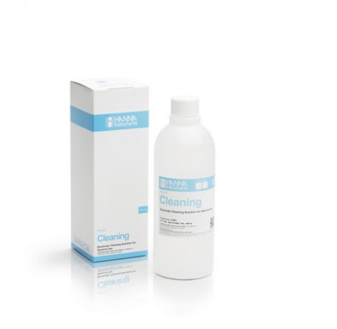Solution de nettoyage pour electrodes, usage general, bouteille 500 mL