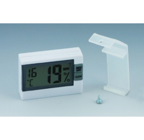 Hygrometre pour mini dessicateur temperature entre -10 et 60 degre , humidite entre 10 et 99 RH , di