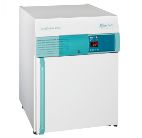 Incubateur Hettcube 200, 220 - 240V, 1~, 50HET,60Hz, 150 litres, 2 clayettes incluses (acier inox V2