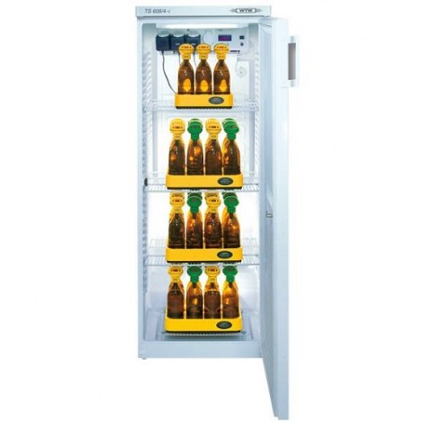 Armoire d'incubation pour 4 systèmes OxiTop® DBO (12 bouteilles standard chacune), 230 VCA, 50 Hz, r