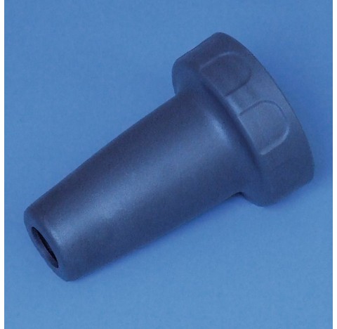 Macro-aspirateur/support d'adaptateur, longueur totale 49 mm, PP, bleu