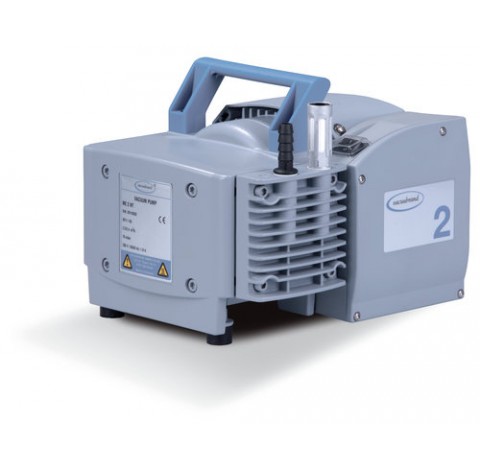 Pompe a membrane ME 2 NT, a un etage, cordon d'alimentation US 100-115 V / 50-60 Hz, 120 V / 60 Hz, 