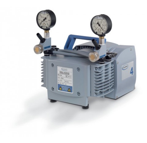 Pompe a membrane ME 4R NT, a un etage, 100-120 V / 50-60 Hz, cordon d'alimentation US accreditation 