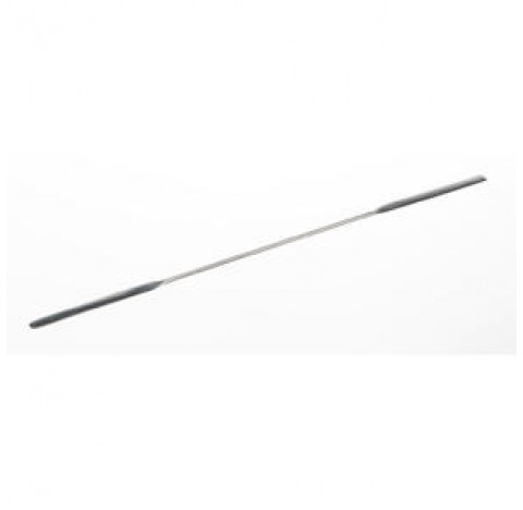 Spatule inox long totale 130mm long de spatule 40mm largeur 3 mm diam de tige 1,,5 mm, spatule micro