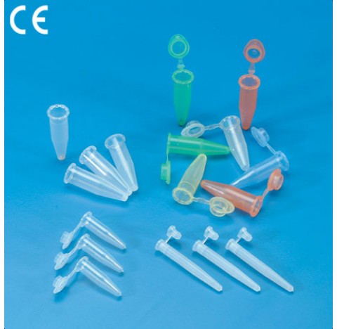 Micro-tubes blancs avec cap  Beckman 0.5ml (x1000) en polypropylene translucide 15 000 rpm maxi plas