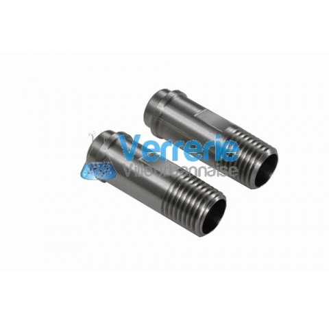 2 Adaptateurs pas de vis M16X1 int. Sur NPT1/4 ext. pour bains ref : HE , HL , SE , SL Presto PUS , 
