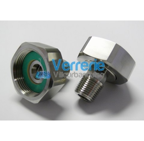2 adaptateurs G 11/4 int. Sur NPT 1/2 ext. 2 adaptateurs G 11/4 int. Sur NPT 1/2 ext.